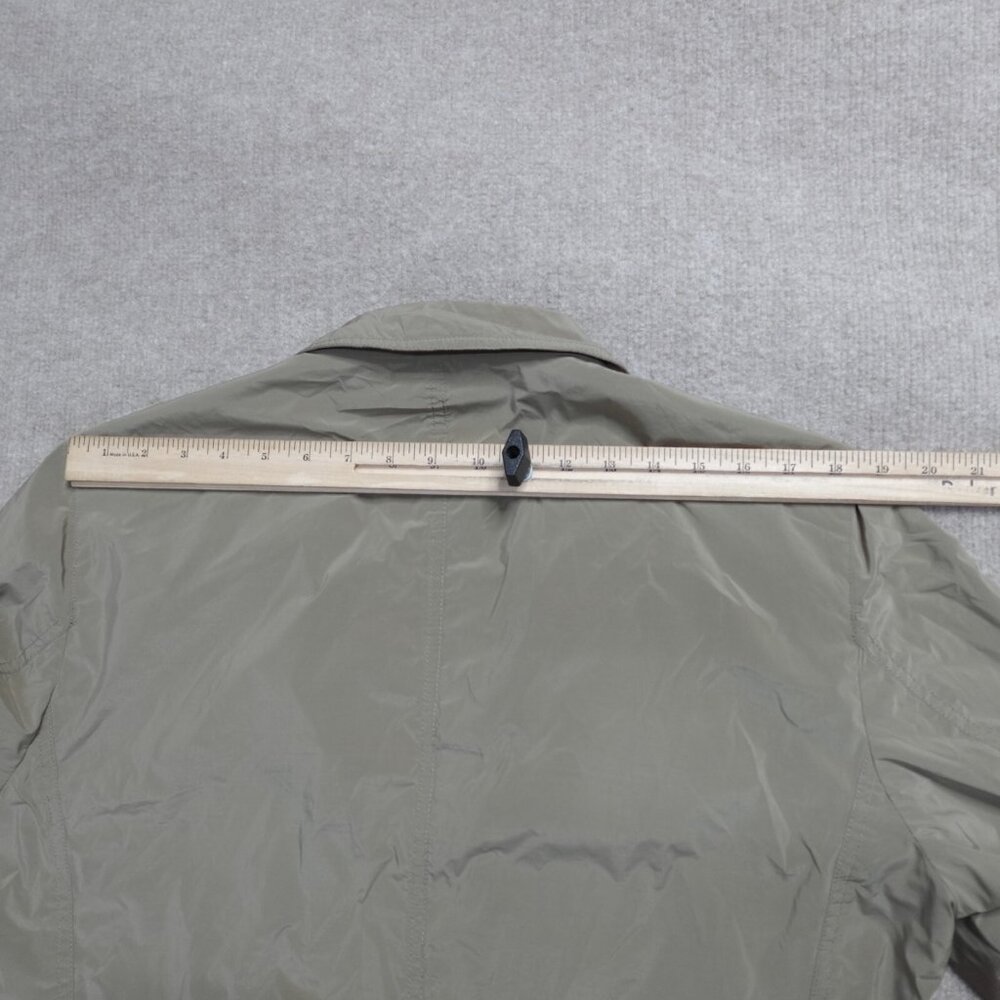 Herno Jacket 44 Beige Solid Unstructured 2 Button… - image 7